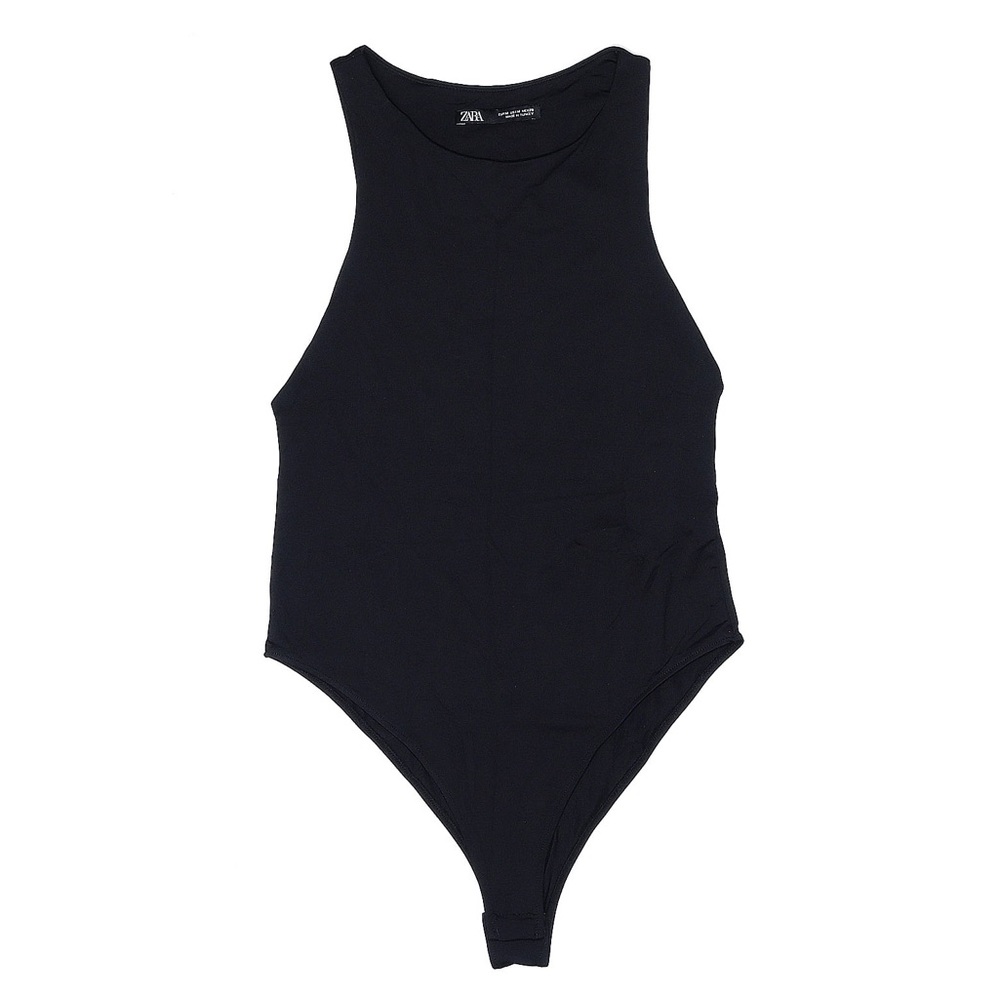Zara Black Tank Top Bodysuit — Size S